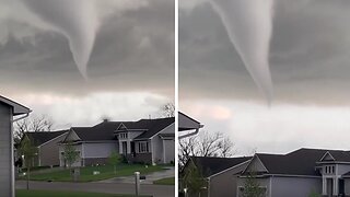 Amazing tornado formation caught on camera in Canada