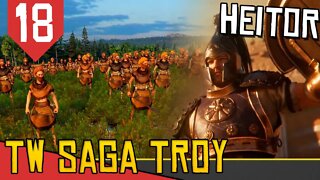 Pau nas WAIFUS - Total War Saga Troy Heitor #18 [Série Gameplay Português PT-BR]