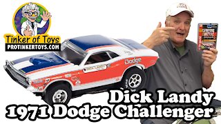 Auto World – X-Traction - 1971 Dodge Challenger - Dick Landy HO Scale Slot Car - SC361DODGE