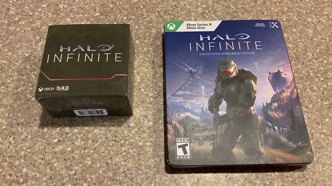 Halo Infinite [GameStop Steelbook Launch Edition] - XBOX ONE / XBOX SERIES X|S - AMBIENT UNBOXING
