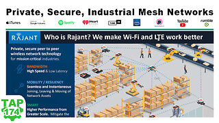 Private, Secure and High Speed Industrial Mesh Networks by Rajant