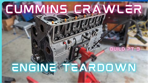 Cummins 12v Crawler - Engine Tear Down - Rockwell Np 241 PART 3