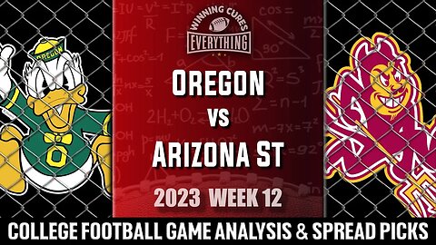 Oregon vs Arizona State Picks & Prediction Against the Spread 2023 College Football Analysis