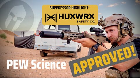 HUXWRX FLOW 762 - The Best Do All Suppressor? - Tactical Tuesday