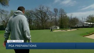 Southern Hills prepares grounds for PGA Championship
