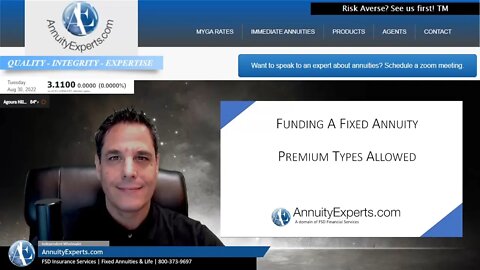 Funding An Annuity: Qualified | Non Qualified | IRA Roth | 1035 exchange | Pension | Personal Check