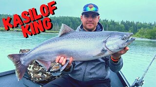 Alaskan King Salmon on the Kasilof River! (CATCH-CLEAN-COOK)