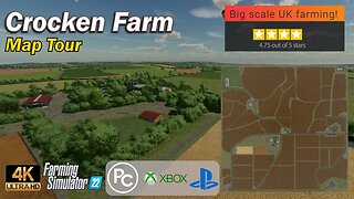 Crocken Farm | Map Tour | Farming Simulator 22