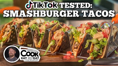 TikTok Tested: The Internet Famous Smashburger Tacos | Blackstone Griddles