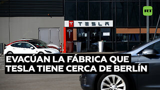 La producción en la única fábrica de coches de Tesla en Europa se paraliza
