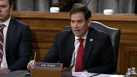 Senator Rubio Questions Sec Austin at a Senate Appropriations Hearing