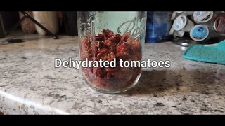 Dehydrated cherry tomatoes #everybitcountschallenge