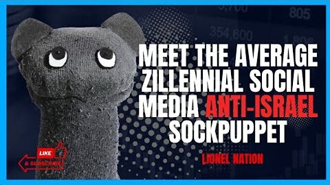 MEET THE AVERAGE ZILLENNIAL SOCIAL MEDIA ANTI-ISRAEL SOCKPUPPET