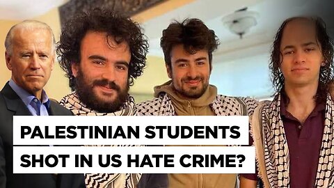 Three Palestinian Students Speaking Arabic and Wearing Keffiyehs Shot In US, Vermont Suspect Held