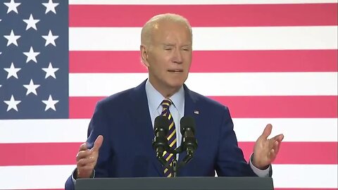 Joe Biden Mumbles Through Another Speech