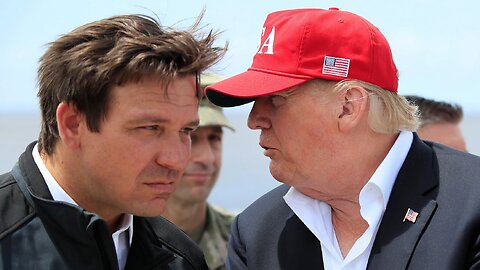 On Ron Desantis and his rivalry with Donald Trump