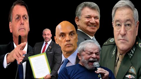 AGORA! Bolsonaro crava em Pesquisa/Lula É Proibido em igreja /STM no Senado/Silveira enfrenta Moraes