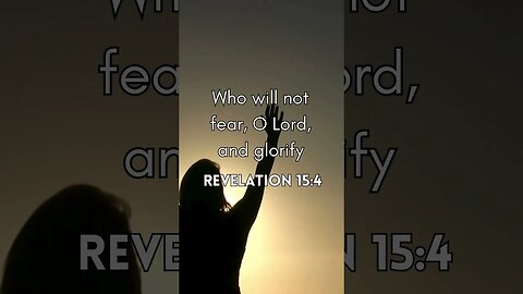 Revelation15:4 #motivation HolyAndRighteous