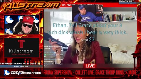 Supercut of Grace Thorp On Ethan Ralph's Killstream