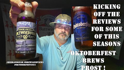 Oktoberfest 2021 reviews Pt1, 4 Peaks Oktoberfest & Firestone Walker Oaktoberfest