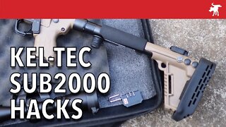 Felt Recoil Hacks for KelTec Sub2000 G2