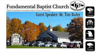 Guest Speaker: Dr. Tim Rader, Everything is going to be alright, 04-28-2024