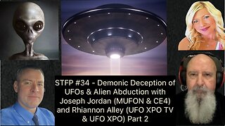 Joseph Jordan & Rhiannon Alley Expose Link Between UFOs, Alien Abductions & the Occult/Paranormal