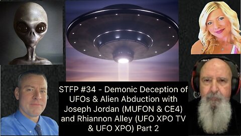 Joseph Jordan & Rhiannon Alley Expose Link Between UFOs, Alien Abductions & the Occult/Paranormal