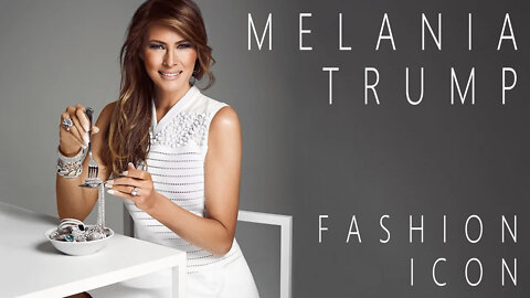 Melania Trump Fashion Icon - Return from India