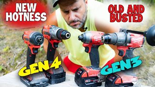 The new Milwaukee Gen 4 Drill and Impact Driver is BAFFLING!...This is strange!