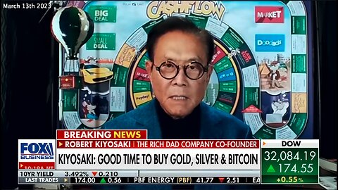Banking Collapse | "The Real Problem Is the Bond Market Is Crashing. I'm Concerned About IRAs, Pension Plans. Buy Silver. Buy Gold. The Fed And the FDIC Are Signaling Hyper-Inflation." - Robert Kiyosaki (The Best-Selling Author of Rich Dad
