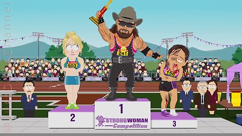 South Park- "Go, Strong Woman, Go"