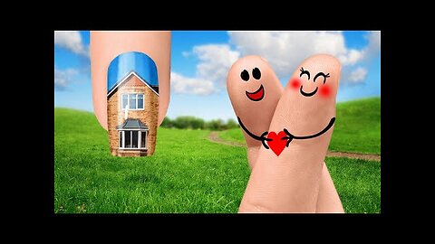 FUNNY FINGER HACKS AND DRAWING IDEAS YOU SHOULD TRY || HD