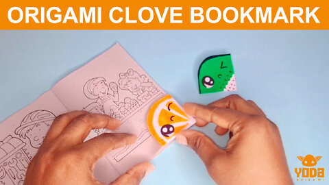 How To Make an Origami Clove Bookmark - Easy And Step By Step Tutorial