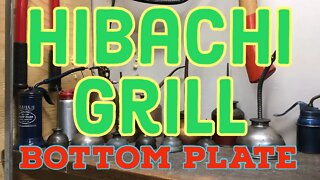 Hibachi BBQ Restoration - Inner Grill - Making something for the Coals Sleep on - I can Smell BBQ