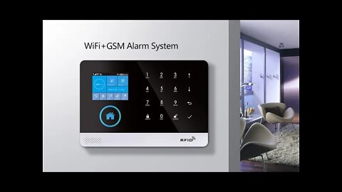 Wireless WIFI GSM Home Security Alarm