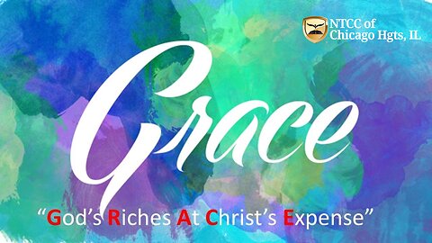 Sunday Morning Worship - God's Riches At Christ's Expense 2023.04.23