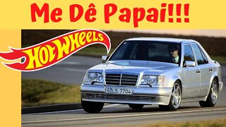 Hot Wheels Mercedes 500e Prata - Não há palavras para expressar essa maravilha