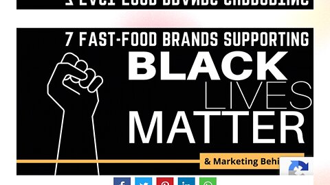Blasian Babies DaDa Laughs At Black Lives Matter Supporting Burger King. Get Woke, Go Broke!