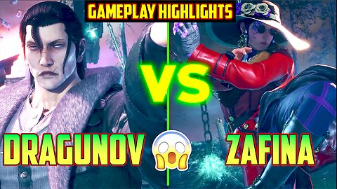 How Aggressive Zafina Deal strongest Dragunov in Tekken 8 | T8 online Gameplay matches