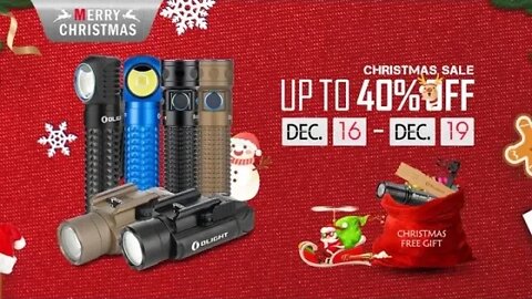 Olight Christmas Sale Up to 40% off