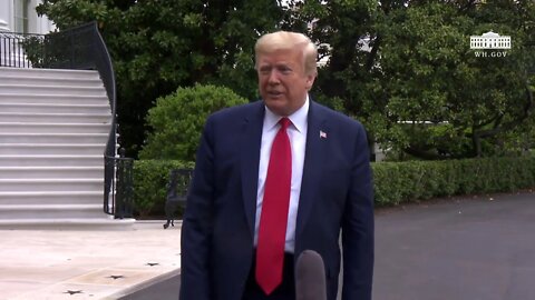 President Trump Delivers Remarks Upon Arrival