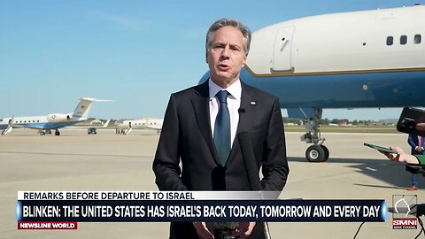 Secretary of State Blinken heads to Israel with strong message: 'United States has Israel's back.'