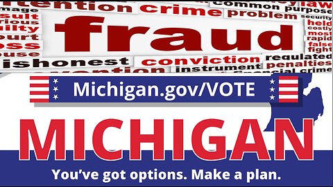MASSIVE VOTER FRAUD IN MICHIGAN AND THE FBI KNEW ABOUT IT AND DID NOTHING!!! ARE YOU SURPRISED!!!!