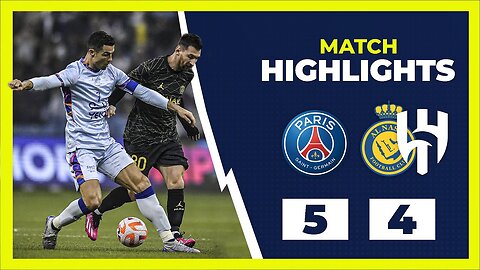 PSG Vs Riyadh All Star 5 - 4 All Goal & Extended