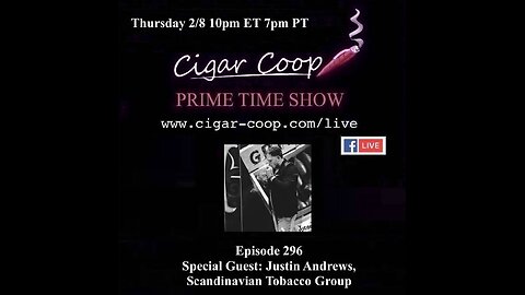 Prime Time Episode 296: Justin Andrews, Scandinavian Tobacco Group