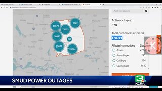 Power Outages in Northern California High Gust Winds