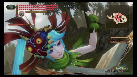 Hyrule Warriors DE - Challenge Mode: Boss Challenge - Defeat 2,000 Enemies! (A Rank)