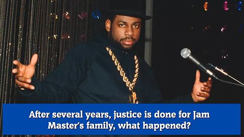 After several years, justice is done for Jam Master's family, what happened