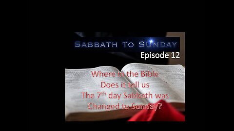 Remember the Sabbath episode 12